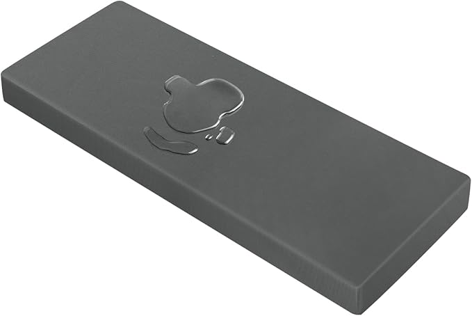 Outdoor Waterproof Bench Cushions 32x16x2 inches, Comfortable Cushion For Patio Porch Swing Garden Furniture Bench, High-Density Seat Cushion With Anti-Slip Bottom, Indoor Sofa Bay Window (Grey)