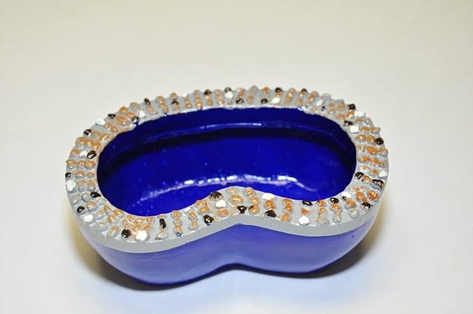 G & F Products MiniGardenn Fairy Garden Miniature Garden Pond,Blue