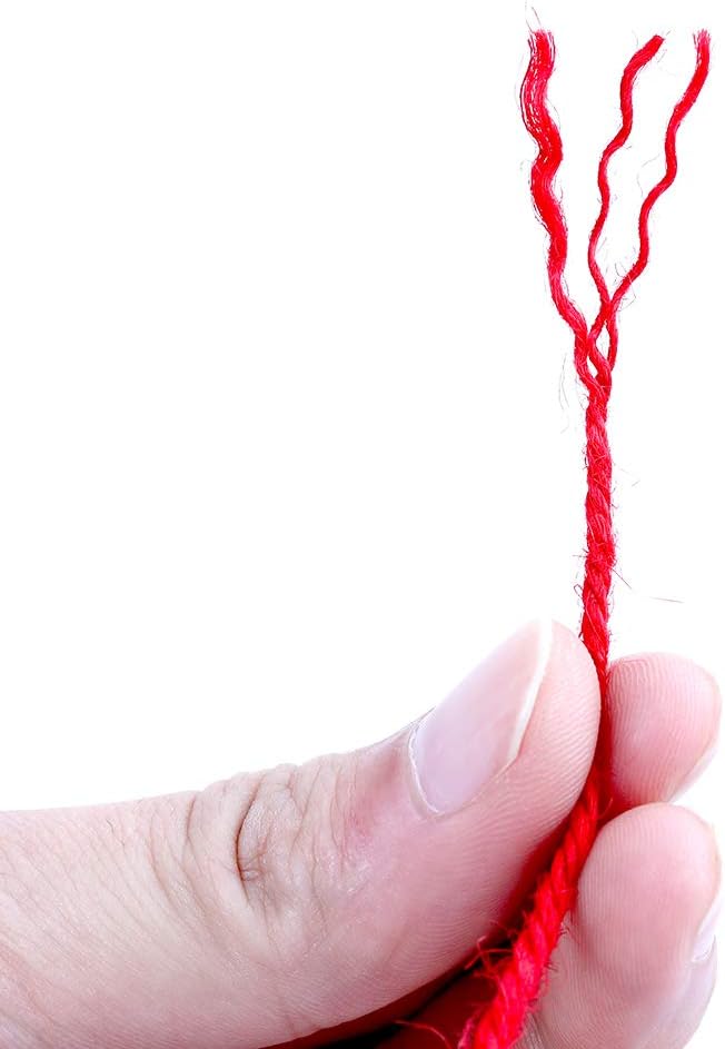 jijAcraft Jute Twine String 328 Feet, 2mm Colored Natural Twine for Gift Wrapping, DIY Christmas Halloween Handmade Arts, Climbing Plant, Garden Craft, Gift Decoration