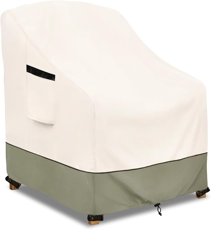 Outdoor Chair Covers 35"W x 38"D x 34"H,600D Heavy Duty Waterproof Patio Chair Cover,Outdoor Furniture Covers for Lawn/Garden Chiar