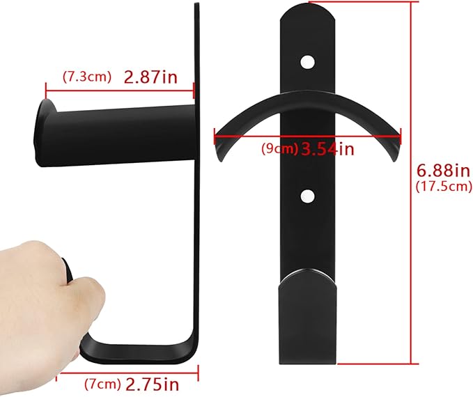 Water Hose Holder, Wall Mount Garden Hose Reel Hanger Holder, Outside Garden Hose Storage Holders organizer for Storage Ropes, Garden and Heavy Tools