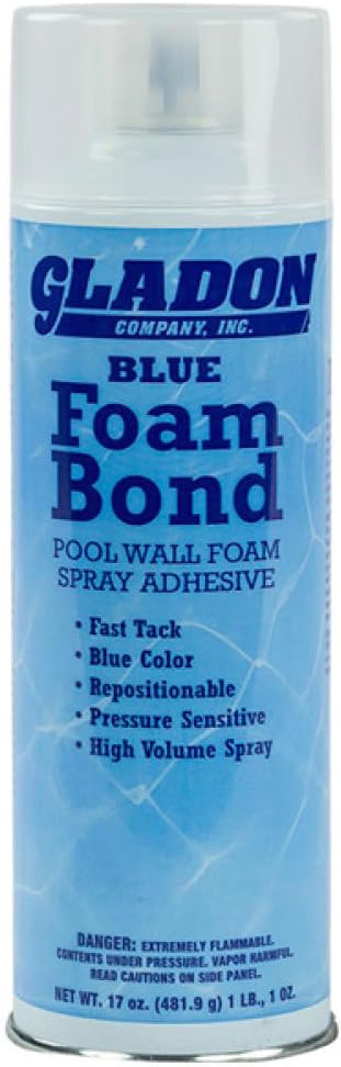 SmartLine 85' Roll Wall Foam with Spray Adhesive Kit for Above Ground Pool | 48" Wall High | Accommodates Pools Up to 27' Round, 16' x 32' Oval and 16' x 24' Rectangle
