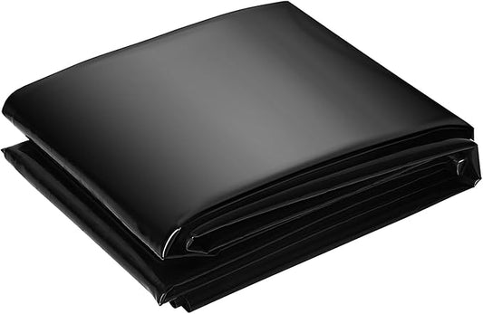 Garvee 10x10 ft Pond Liner, 45 Mil Thickness, Pliable & Durable EPDM Material, Easy Cutting & UV Resistant, for Fish or Koi, Features, Waterfall Base, Fountains and Water Gardens
