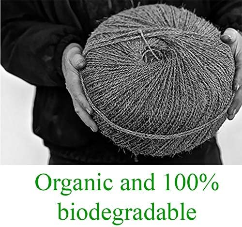 HOP Twine/Rope (Garden Twine) 7.5 Lbs per Spool Length +1150 feet,Thickness 5 mm