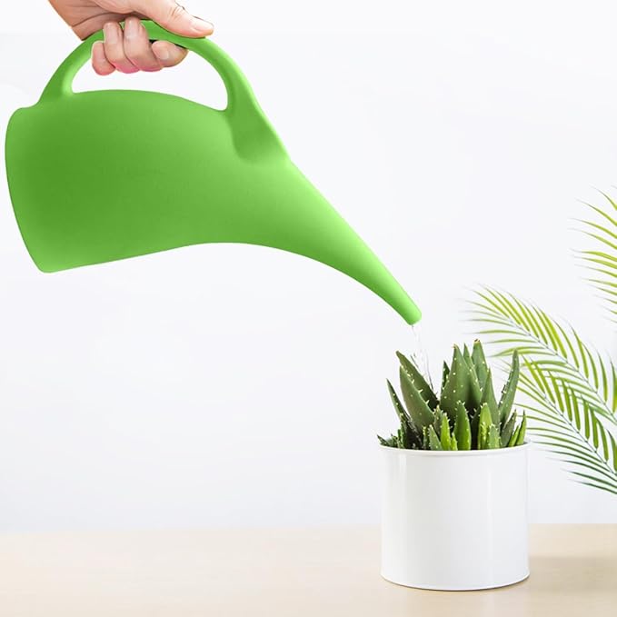 Plant Watering Can - Indoor and Outdoor Garden - 1/2 Gallon - Green