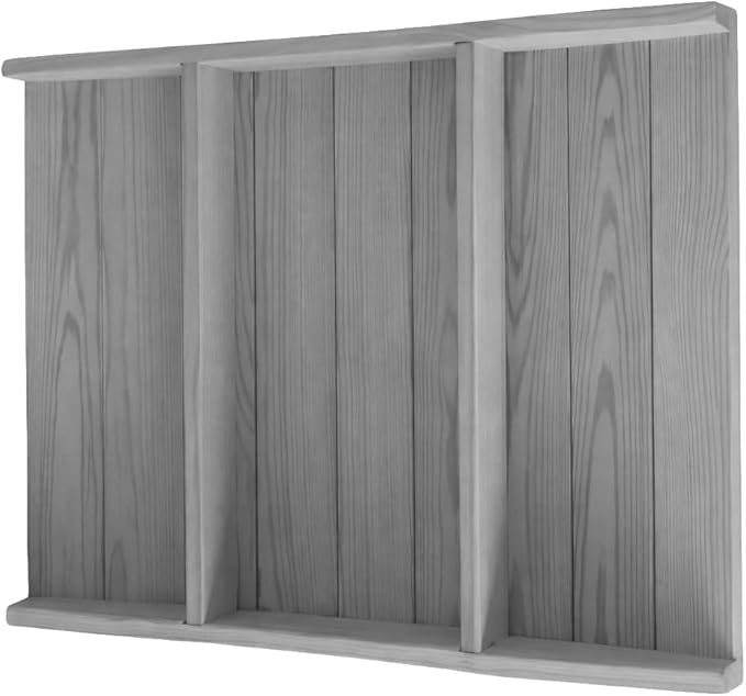4 FT Grey Amish Made Pinewood Heavy Duty Garden Bridge for Walkway, Backyard Pond & Landscaping, Outdoor Wooden Footbridge for Koi Pond, Japanese Style Decorative Bridge, Made in USA