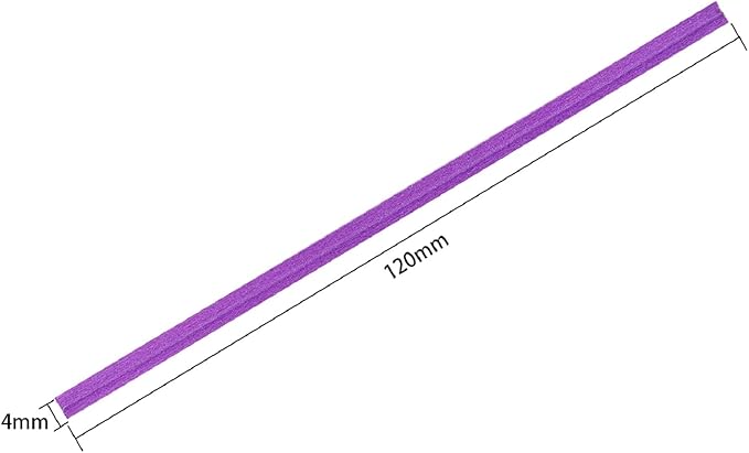 Tangyinrd 1000 Pcs 5" Purple Twist Ties, Plant Ties Cable Ties Reusable Bread Ties for Party Cello Candy Coffee Treat Bags Cake Pops