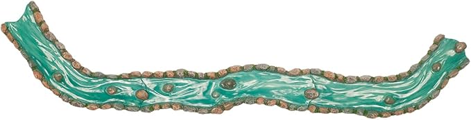 Treasure Gurus Curved Mini Stream Fairy Rock Garden Water Creek Section Dollhouse Decor 3D Accessory