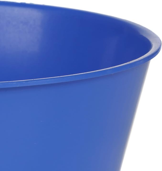 Farm Innovators 1.5 Gallon 60 Watt Outdoor Electric Powered Heated Pet Water Bowl with Thermostatic Control and Anti Chew Cord Protector, Blue