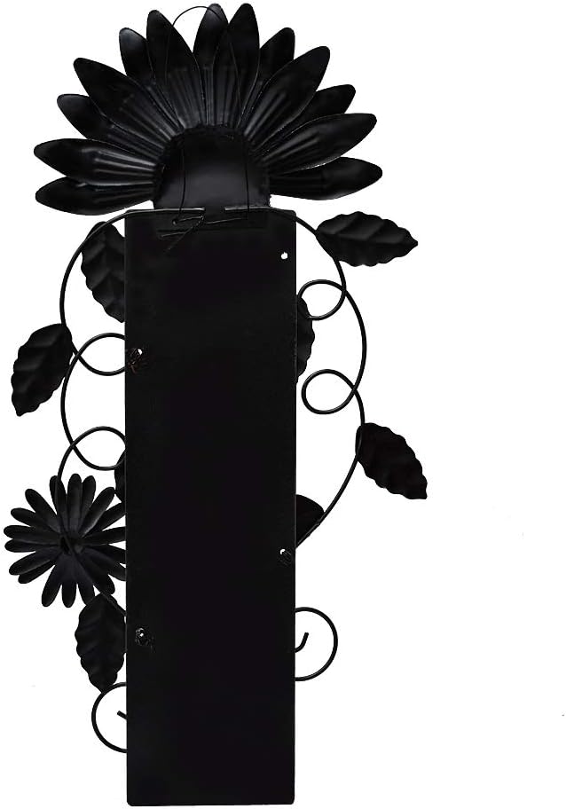 Door Decoration Metal Flower Welcome Sign Wall Hanging Decorations for Spring Summer Front Porch Door Hanger Rustic Home Indoor Outdoor Decor