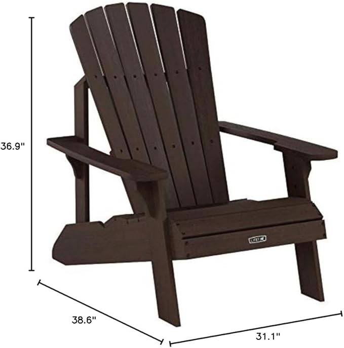 LIFETIME Faux Wood Adirondack Chair
