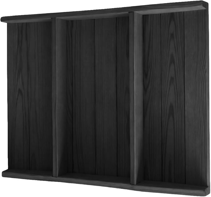 4 FT Black Amish Made Pinewood Heavy Duty Garden Bridge for Walkway, Backyard Pond & Landscaping, Outdoor Wooden Footbridge for Koi Pond, Japanese Style Decorative Bridge, Made in USA
