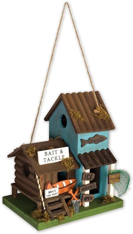 Sunset Vista - Bait & Tackle Birdhouse