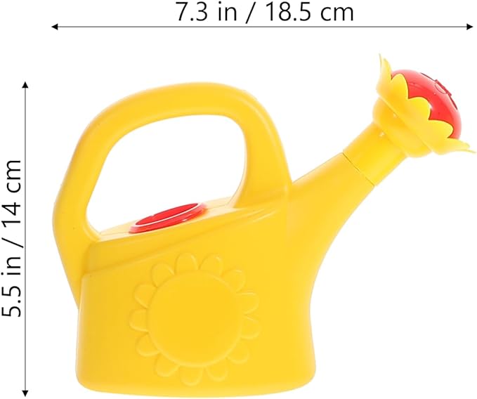STOBOK 3Pcs Kids Watering Can, Chicken Watering Cans Bath Toy Kids Gardening Outdoor Toys Water Play Set for Toddlers (Random Color)