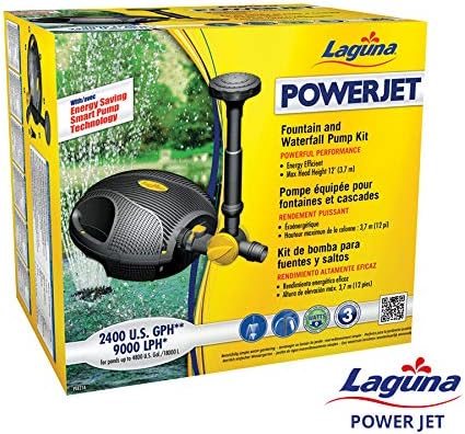 Laguna PowerJet 2400 Electronic Fountain/Waterfall Pump Kit for Ponds Up to 4800-Gallon