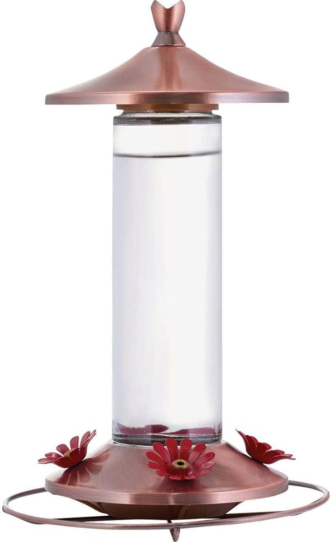 Birdscapes 710B 12 Oz Brown Copper Hummingbird Feeder