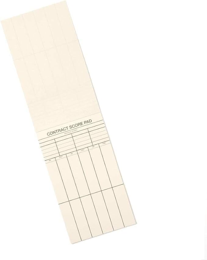 Caspari Hydrangea Garden Bridge Score Keeping Pads- One Pad