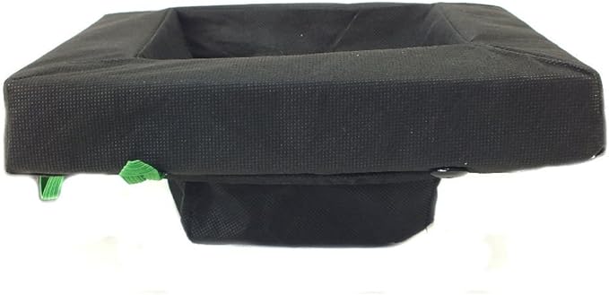 PondH2o Floating Aquatic Planter Basket, Floating Plant Baskets Kit 10" & 14" Square, Floatable Aquatic Water Garden Pond Plant Islands for Ponds and Water Features | Value 2 Pack