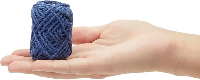 24 Rolls Colored Twine String for Crafts, 2mm Macrame Cord for Gift Wrapping - 12 Colors Twine for Crafts and Macrame Supplies (11 Yards Each, 264 Yards Total)
