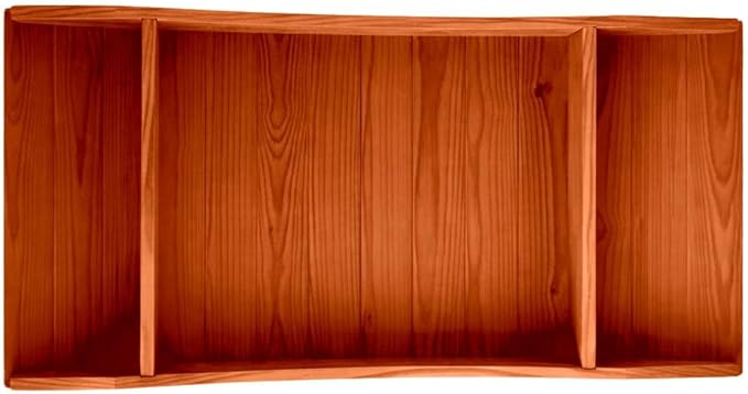 6 FT Cedar Amish Made Pinewood Heavy Duty Garden Bridge for Walkway, Backyard Pond & Landscaping, Outdoor Wooden Footbridge for Koi Pond, Japanese Style Decorative Bridge, Made in USA
