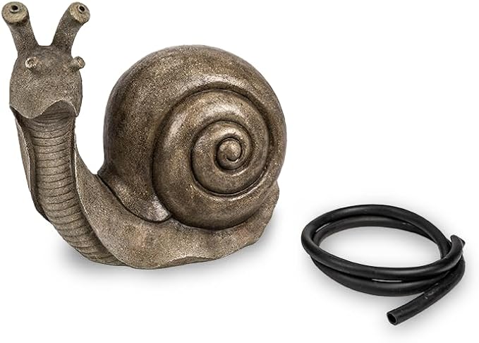 Aquascape Silly Snail Spitter Fountain for Pond and Garden, 78373