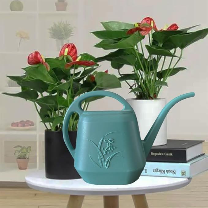 Watering Can - with Long Spout - 1 Gallon - Green