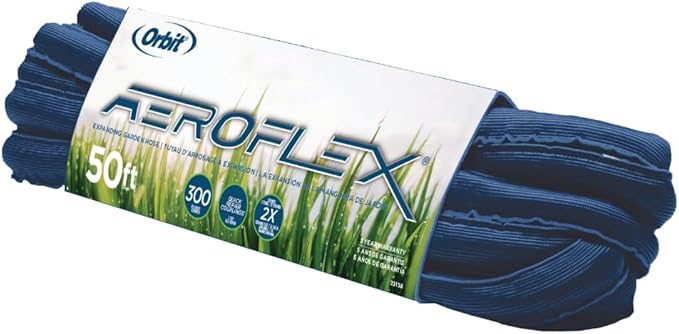 Orbit Aeroflex Expandable Garden Hose, 50 Feet X 5/8 Inch