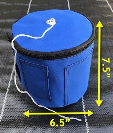 Tomato Twine Dispenser Bag for Garden Twine String (Blue)
