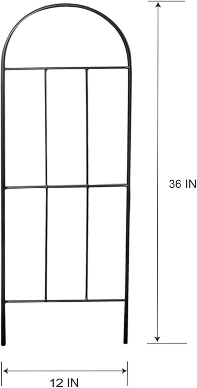 LumaBase Metal Garden Trellis - 36"