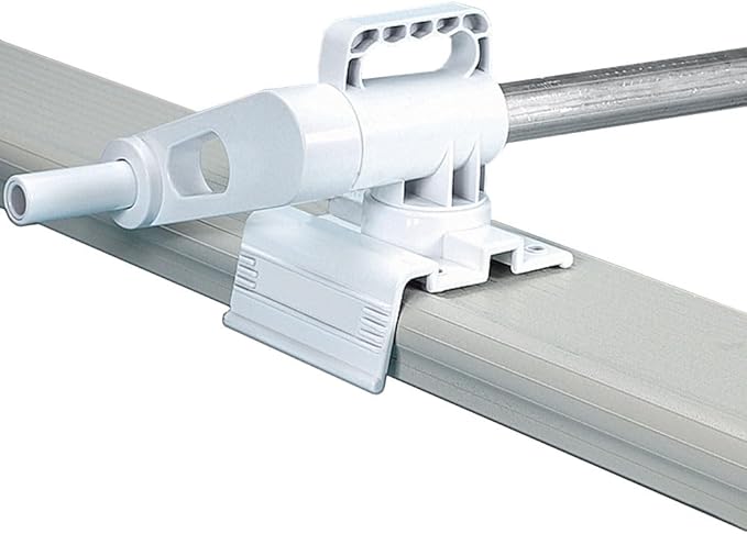Sun2Solar Above-Ground Pool Solar Reel System | Adjusts to Sizes Extending Up to 24' Wide | 2" Diameter Tube | Compatible with Solar Covers Up to 24' in Width