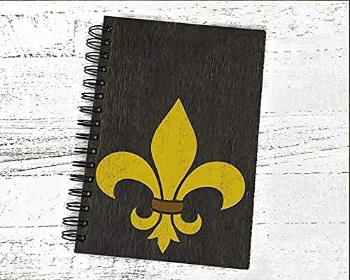 DLY LIFESTYLE Fleur de lis Stencil for Painting on Wood, Paper, Fabric, Walls and Furniture - Flower Stencil - 6x6 Inches - Reusable DIY Art and Craft Stencils