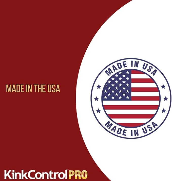 Kink Control Pro Garden Hose, Water Hosewith Superior UV Resistance, Ergonomic Grip, High Burst Strength, Triple Frame Technology for Kink Resistance, 100 Ft