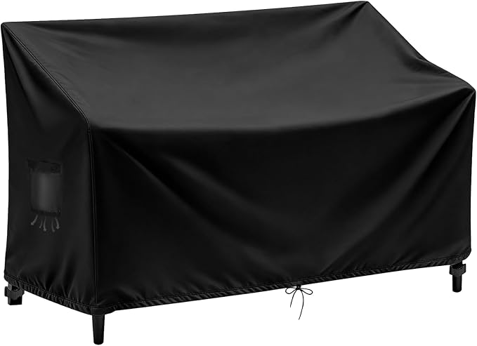 Outdoor Couch Cover Waterproof, Outdoor Sofa/Loveseat/Patio Furniture Cover - 93"W x 40"D x 35"H