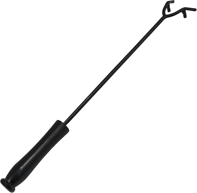 Sunnydaze 16" Fire Pit Poker - Durable Heat-Resistant Handle - for Indoor or Outdoor Use