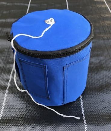 Tomato Twine Dispenser Bag for Garden Twine String (Blue)