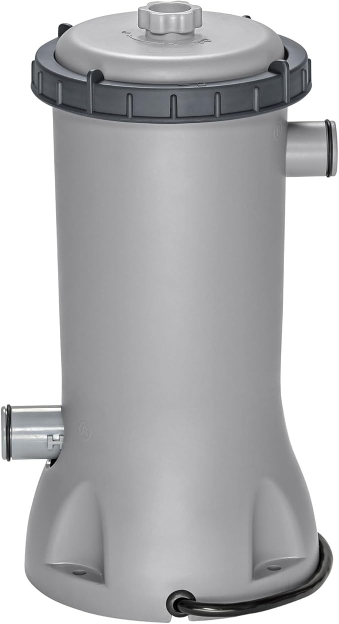 Bestway 530 GPH Filter Pump for Above Ground Swimming Pool with Type III-A/C Cartridge