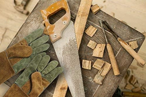 INNO STAGE Welding Gloves Heat Resistant 16 Inches Cowhide 662 ℉ Leather Forge Mig Welder Gloves for BBQ