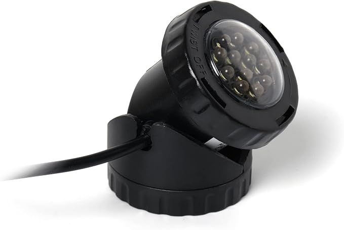 Jebao Submersible LED Pond Light with Photcell Sensor, Set of 5