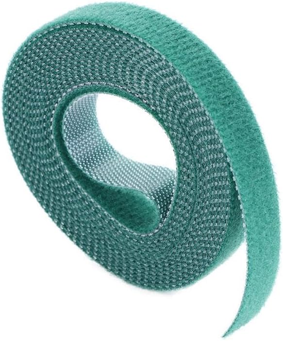 Kopida Green Plant Ties 3 Rolls Green Garden Twine Plant Ties Nylon Plant Bandage Garden Hook Loop Bamboo Cane Wrap Support DIY Home Garden Accessories
