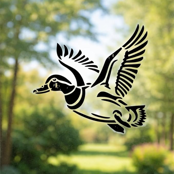 Hunting Duck Stencil – Reusable Waterfowl Art Stencil for Painting, Crafting, DIY Projects and Outdoor-Themed Artwork (3 Pcs Set)