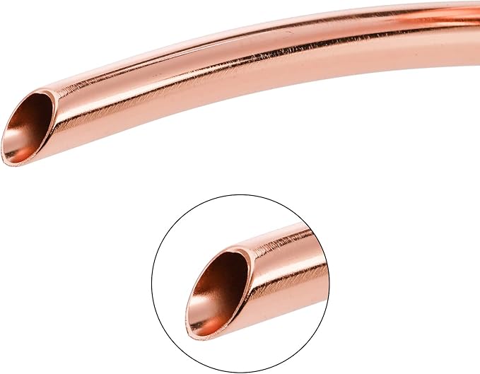 Fasmov Stainless Steel Watering Can, Small Modern Style Watering Pot, 15oz/450ml Plant Watering Can with Long Spout to Prevent Spillage, Perfect for Outdoor and Indoor Plants (Copper)