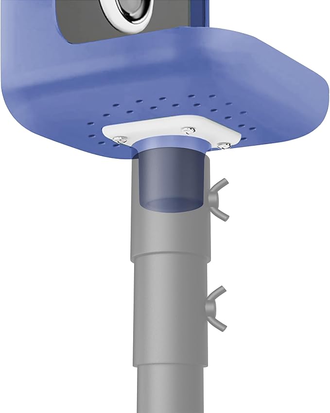 Bird Feeder Pole Mount Adapter,180°Rotation for Easy Setup and Secure Installation