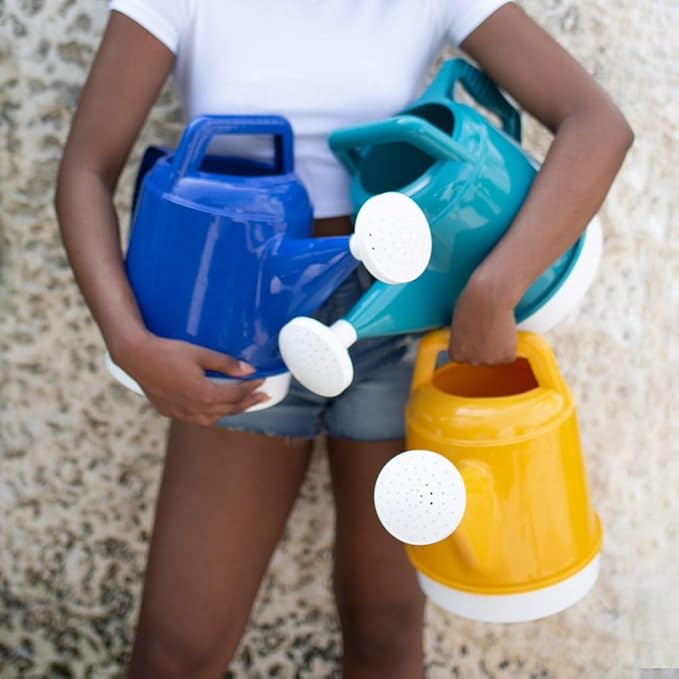 Bloem Watering Can Deluxe 2 Gallon (256 Fl Oz) Classic Blue (Pack of 4)