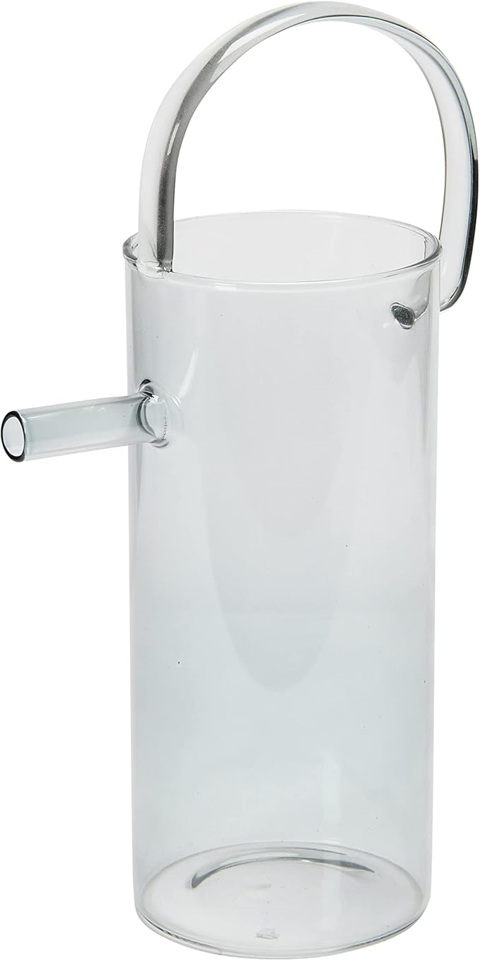 Bloomingville Quart Glass Watering Can, Blue