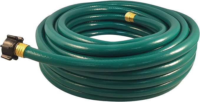 Flexon 1/2-Inch by 50-Foot Reinforced Garden Hose FR1250,Green,(Pack of 5)