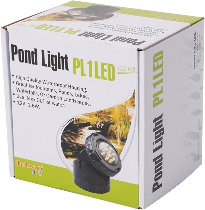 Jebao Submersible LED Pond Light, Set of 1