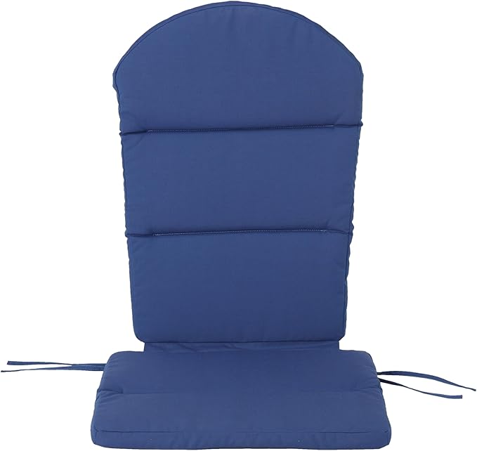 Christopher Knight Home Terry Outdoor Water-Resistant Adirondack Chair Cushions (Set of 4), Navy Blue, 4 Count (Pack of 1)