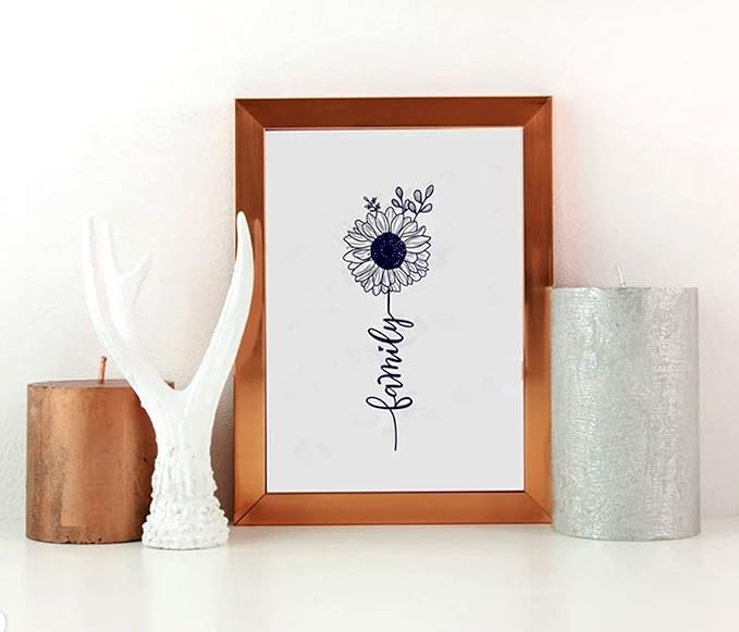 JAJADO Christian Silk Screen Stencils 6 Pcs, Self Adhesive Stencils Religious Reusable Mesh Transfers Faith Bible Inspirational Painting Stencil for Painting on Wood/Shirt/Cup DIY Home Office Decor