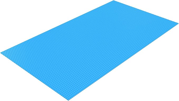 VEVOR Solar Pool Cover, 24 x 12 ft Rectangle Solar Cover 12 mil for Pools, Inground Above Ground Swimming Pool Solar Blanket with Bubble, Heat Retaining Solar Covers Blue