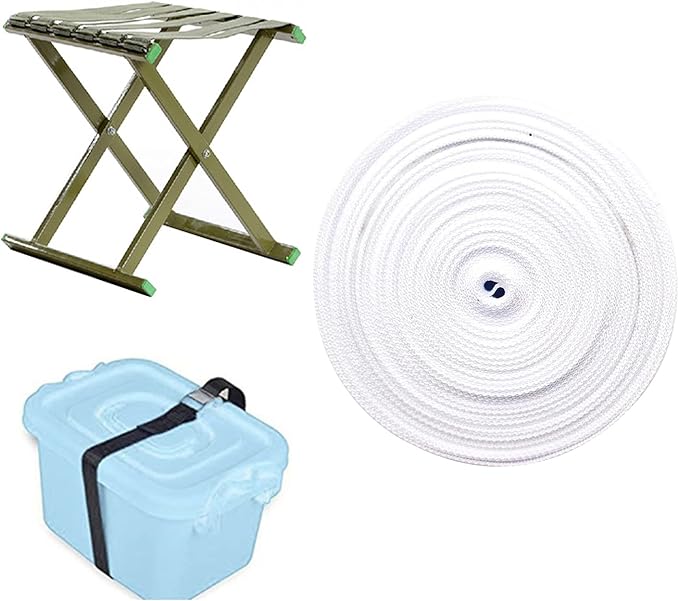 1 Roll 65.6 Feet Tree Tie for Plant Support Garden Strap 1 Inch Width Staking and Guying Material 1,800 Lbs Strength (White)